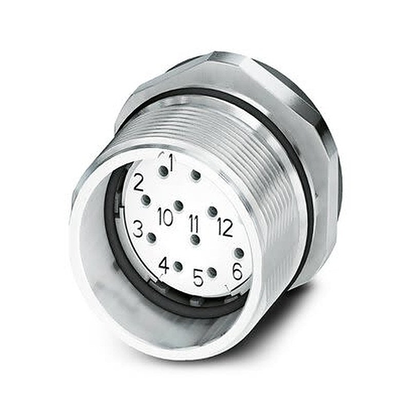 Phoenix Contact Circular Connector, 16 Contacts, Front, M23 Connector, Socket, Female, IP67, CA Series