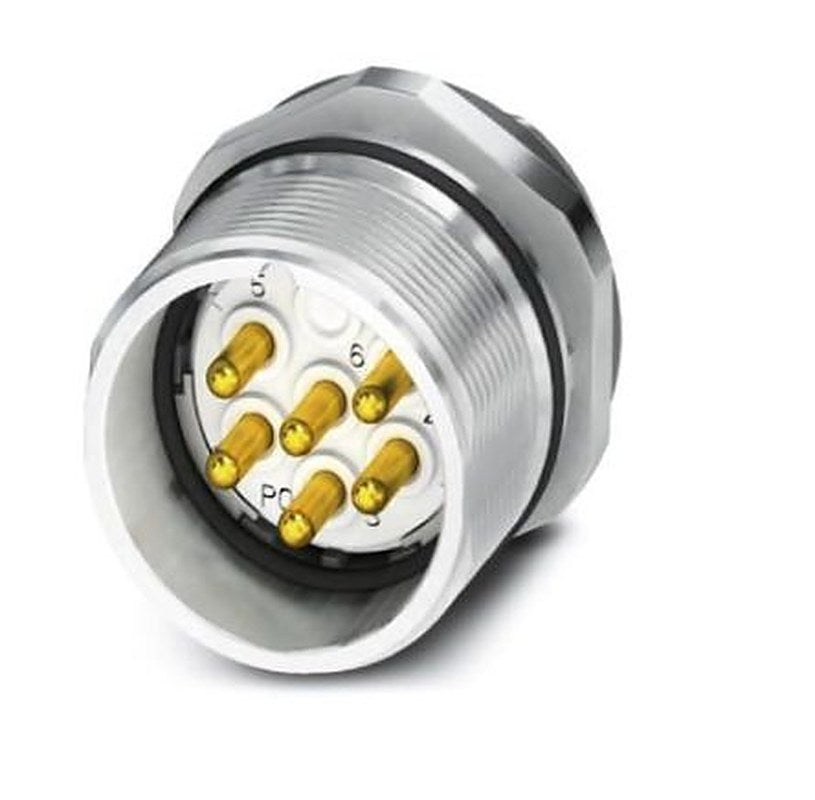 Phoenix Contact Circular Connector, 6 Contacts, Front, M23 Connector, Plug, Male, IP67, CA Series