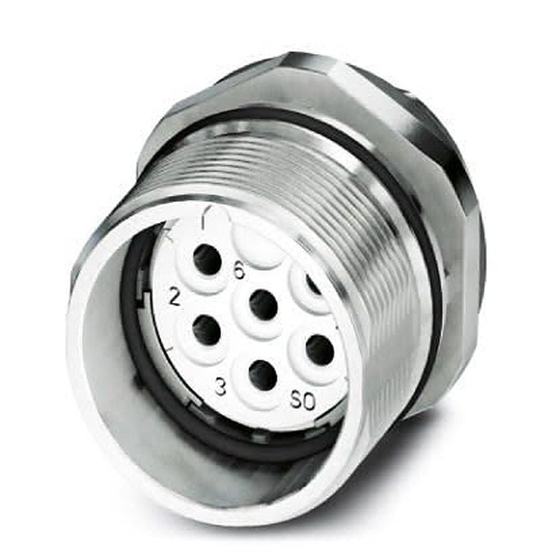 Phoenix Contact Circular Connector, 6 Contacts, Front, M23 Connector, Socket, Female, IP67, CA Series