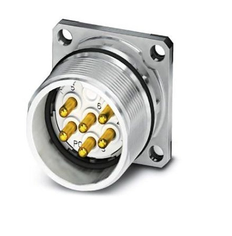 Phoenix Contact Circular Connector, 7 Contacts, Front, M23 Connector, Plug, Male, IP67, CA Series