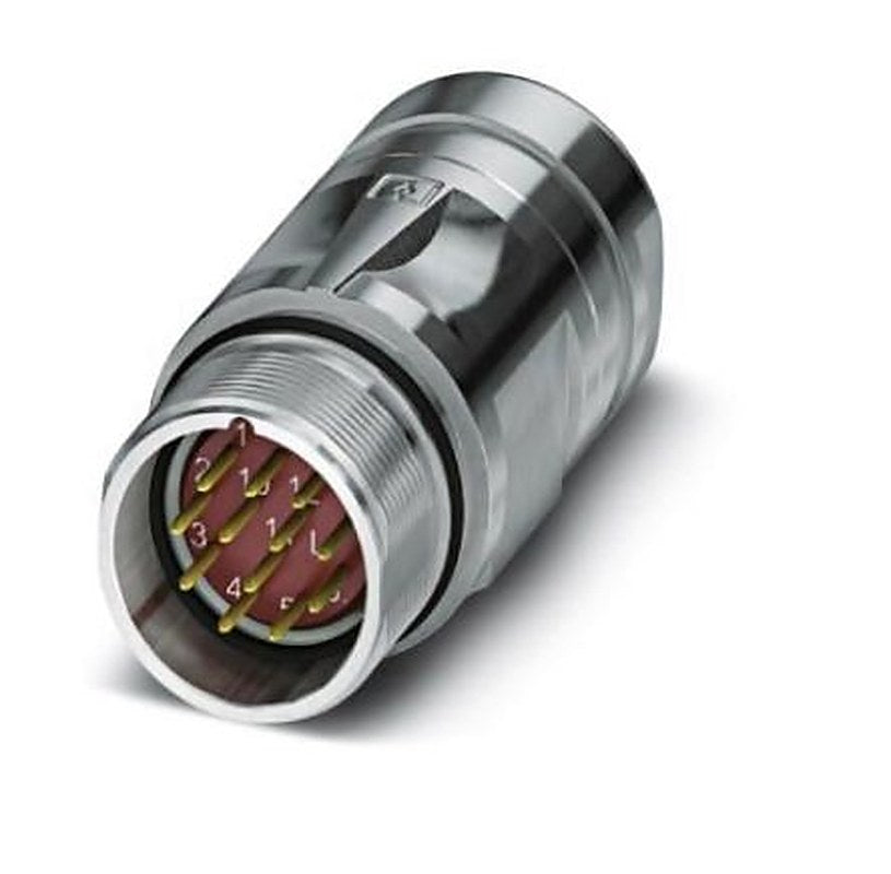 Phoenix Contact Circular Connector, 12 Contacts, Cable, M23 Connector, Plug, IP67, CA Series