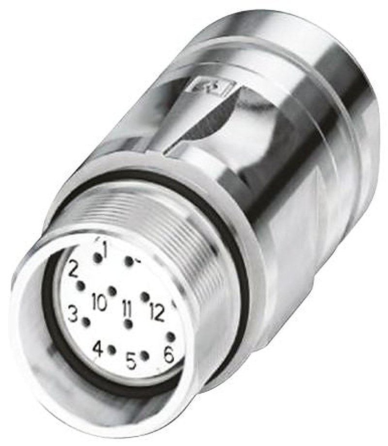 Phoenix Contact Circular Connector, 17 Contacts, Cable, M23 Connector, Socket, Female, IP67, CA-17S Series