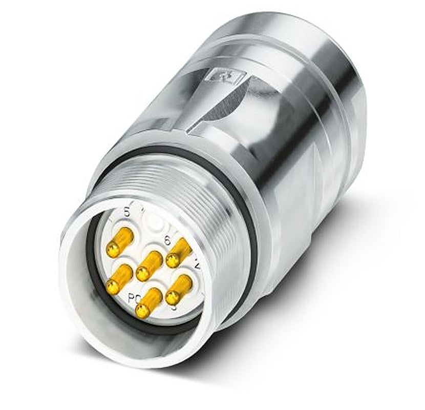 Phoenix Contact Circular Connector, 6 Contacts, Cable, M23 Connector, Plug, Male, IP67, CA-6P Series
