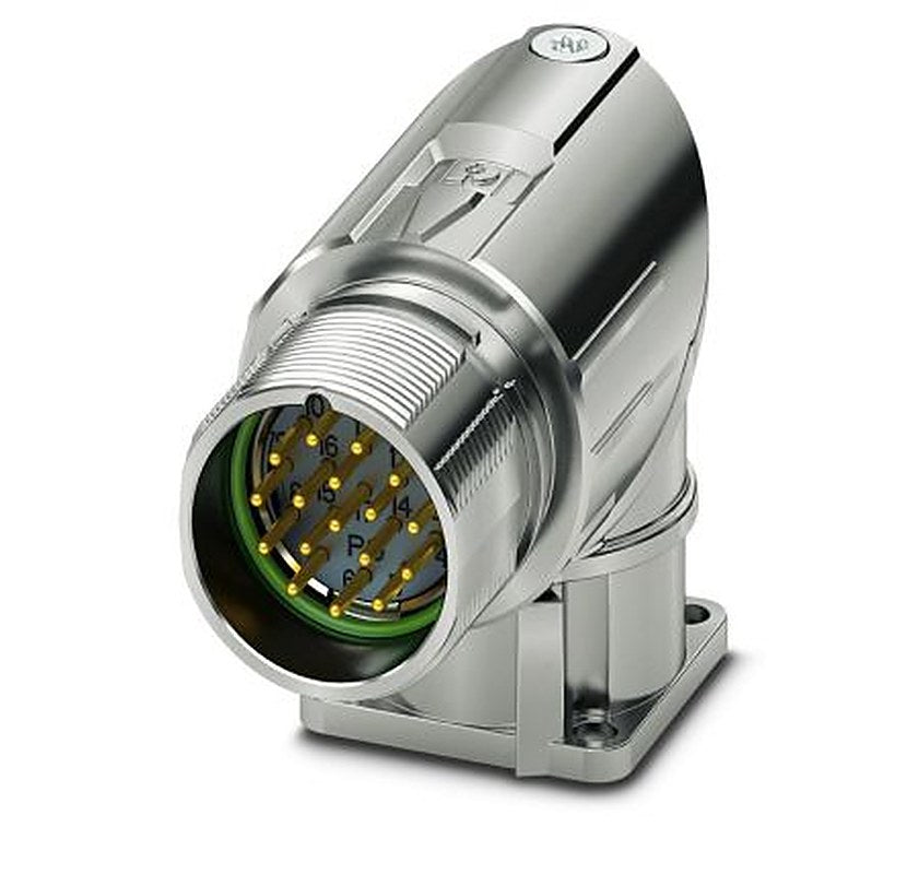 Phoenix Contact Circular Connector, 17 Contacts, Front, M23 Connector, Plug, Male, IP66, IP68, M23 PRO Series