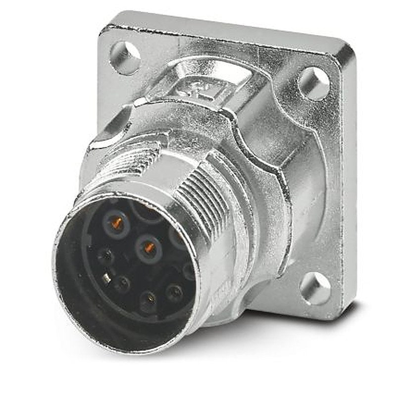 Phoenix Contact Circular Connector, 9 Contacts, Front, M17 Connector, Socket, Female, IP66, IP68, M17 PRO Series
