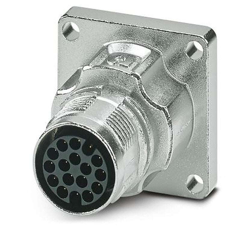 Phoenix Contact Circular Connector, 17 Contacts, Front, M17 Connector, Plug, Male, IP66, IP68, M17 PRO Series