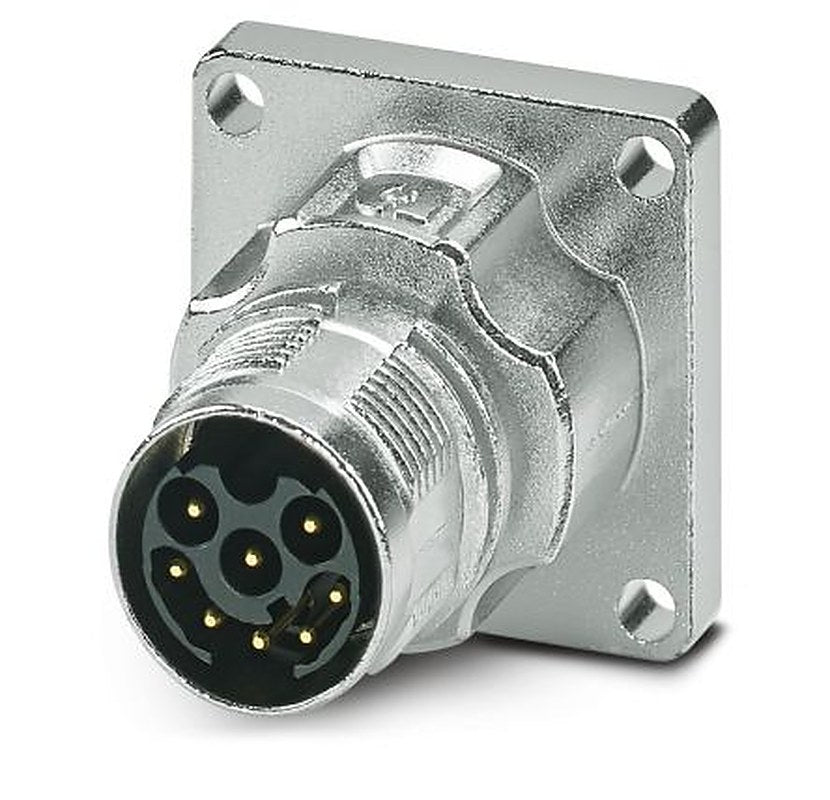 Phoenix Contact Circular Connector, 8 Contacts, Front, M17 Connector, Plug, Male, IP66, IP68, M17 PRO Series