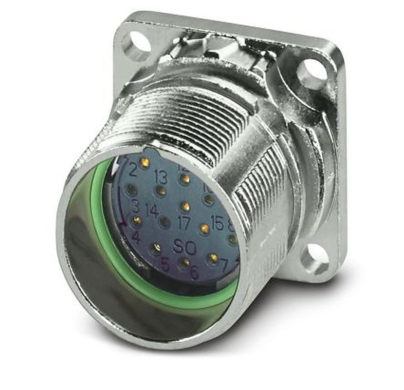 Phoenix Contact Circular Connector, 17 Contacts, Front, M23 Connector, Socket, Female, IP67, M23 PRO Series