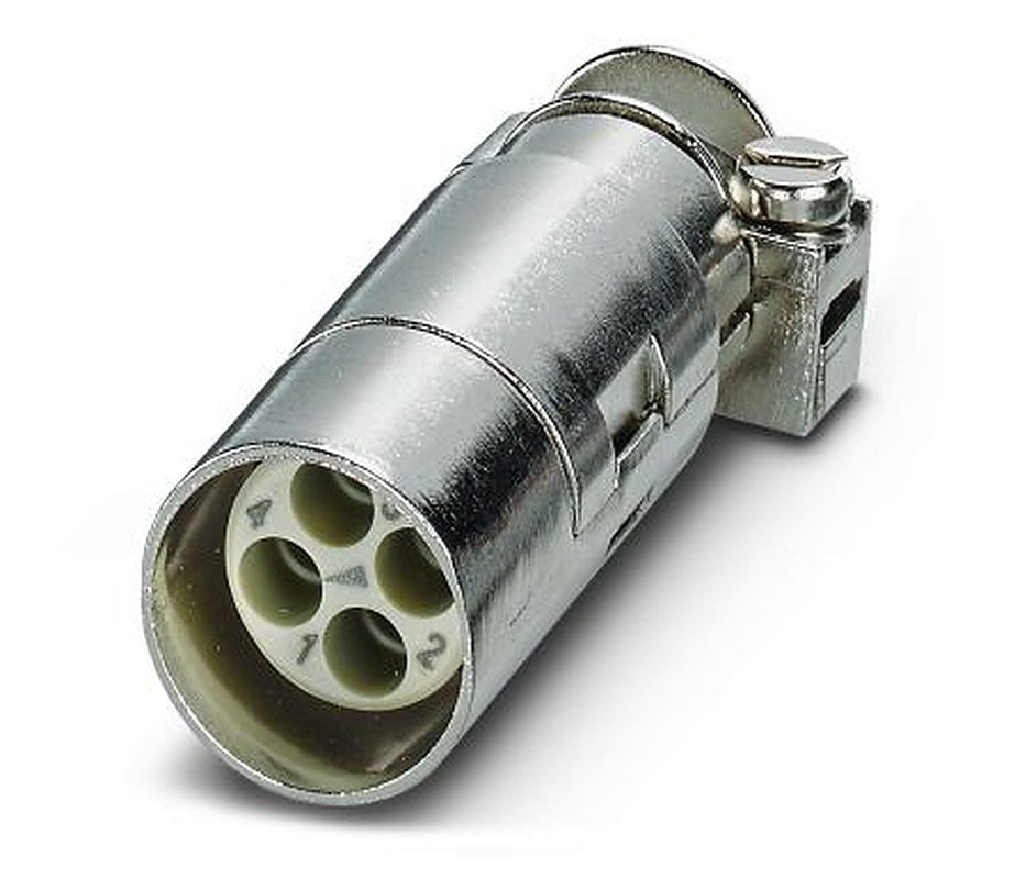 Phoenix Contact HC-M-EMV-ST/3-9.5 Series Heavy Duty Power Connector Insert, 4-Contact, 2 Row, 1636088