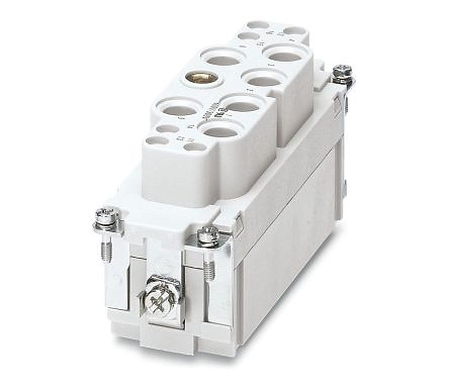 Phoenix Contact HC Series Heavy Duty Power Connector Insert, 12-Contact, 2 Row, 1636402