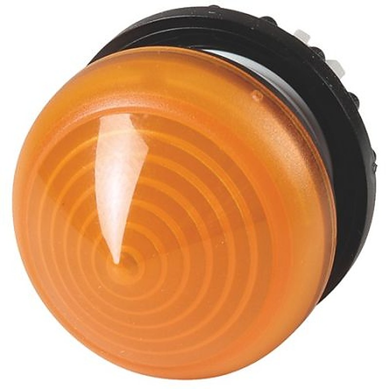 Eaton, RMQ-Titan Orange Pilot Indicator, 22.5 mm Cutout, IP69K, IP67, Round, 250V
