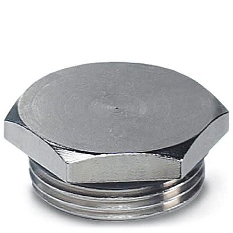 Phoenix Contact, M16 Thread, Nickel Plated Brass, 16 mm Diameter Threaded