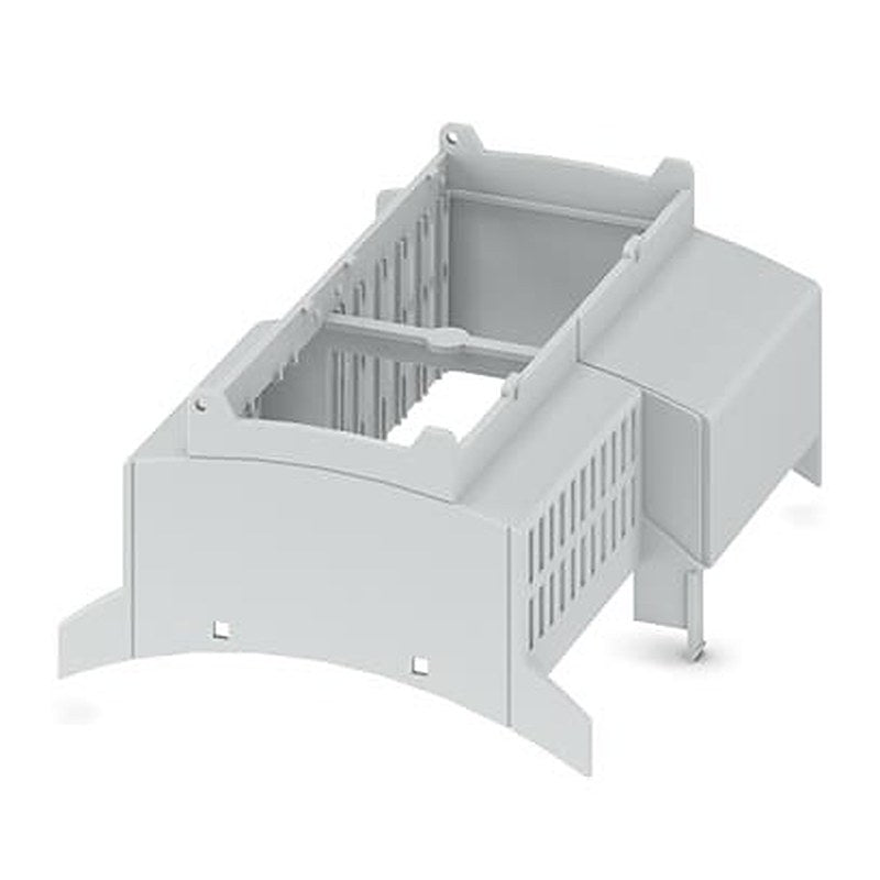 Phoenix Contact Vented Sides Enclosure Type BC Series, Polycarbonate 89.7 mm 107.6 mm DIN Rail Enclosure 107.6mm
