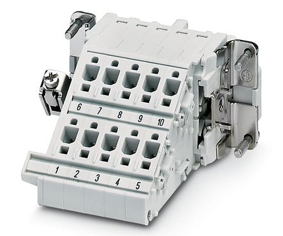 Phoenix Contact Female Series Terminal Adapter, 10-Contact, 1648416