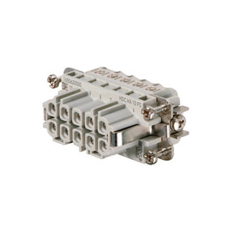 Weidmüller Contact Insert, 16A, H-A Series Female, 10 Contacts