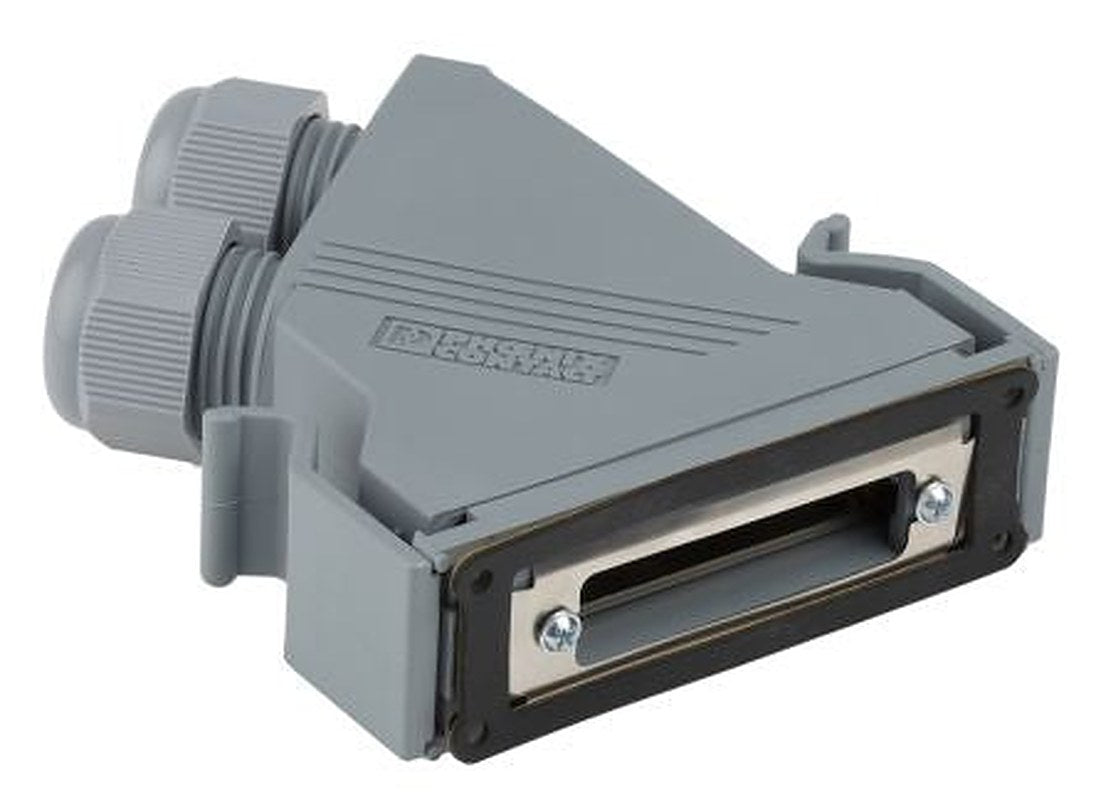 Phoenix Contact VS-25-SET-EMV Series Polyamide 45° D-Sub Backshell, 25 Way