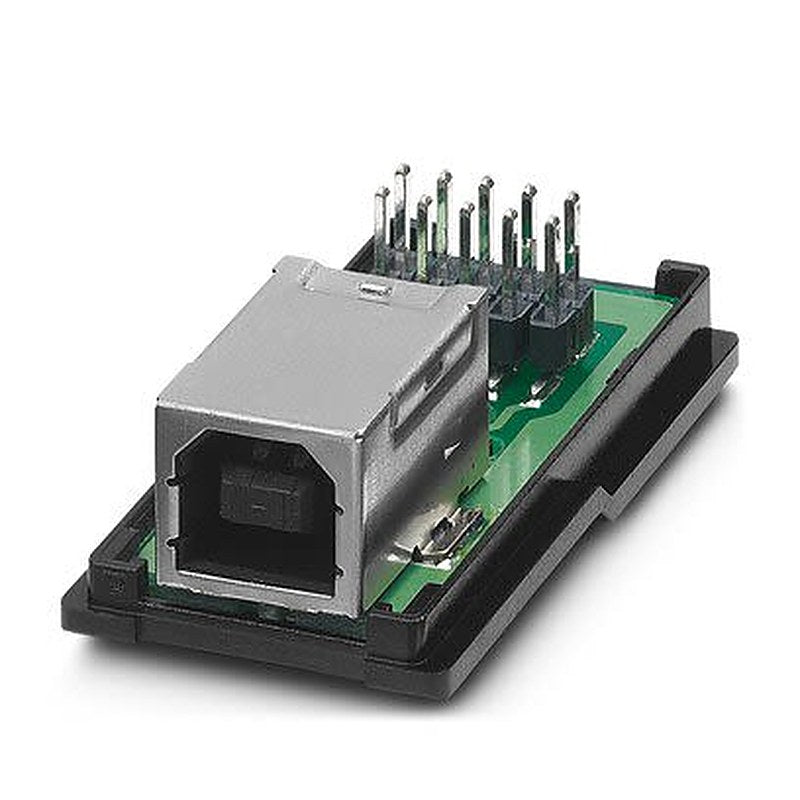 Phoenix Contact Horizontal, Panel Female- 4 Port Type USB Type B IP20 USB Connector USB 2.0
