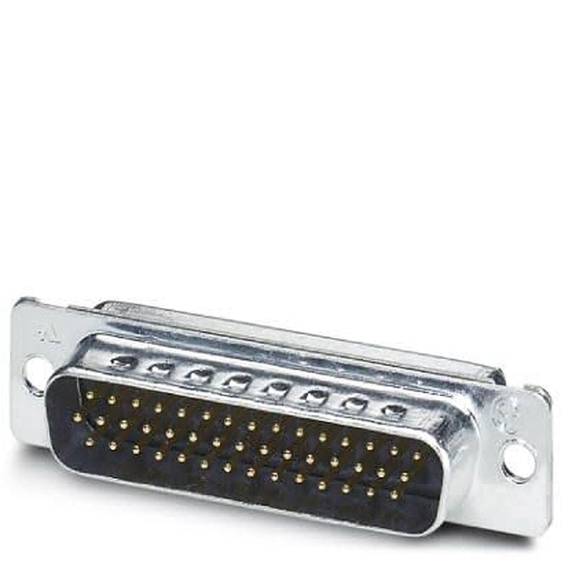 Phoenix Contact 44 Way Straight 1.98 mm Pitch Panel Mount D-Sub Connector, with 3 mm Mount Hole Male
