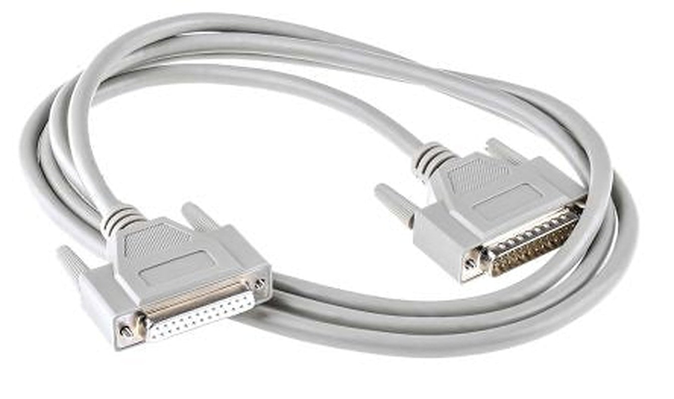 Phoenix Contact Male D-Sub 25-Pin to Female DB25 Serial Cable, 2 m Polyvinyl Chloride, VS-25-DSUB-20-LI-2.0 Series
