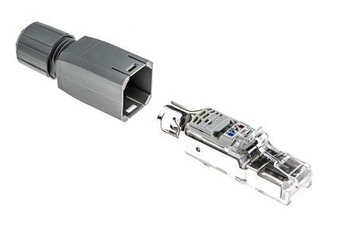 Phoenix Contact VS-08-RJ45-5-Q/IP20 Series RJ45 Connector Male, Cable, Cat5 Shielded Straight 1 Port 8 Way