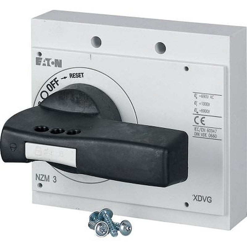 Eaton NZM Series Handle for Use with N(S)3(-4), NZM3(-4), PN3(-4) 124 mm x 108 mm x 140mm