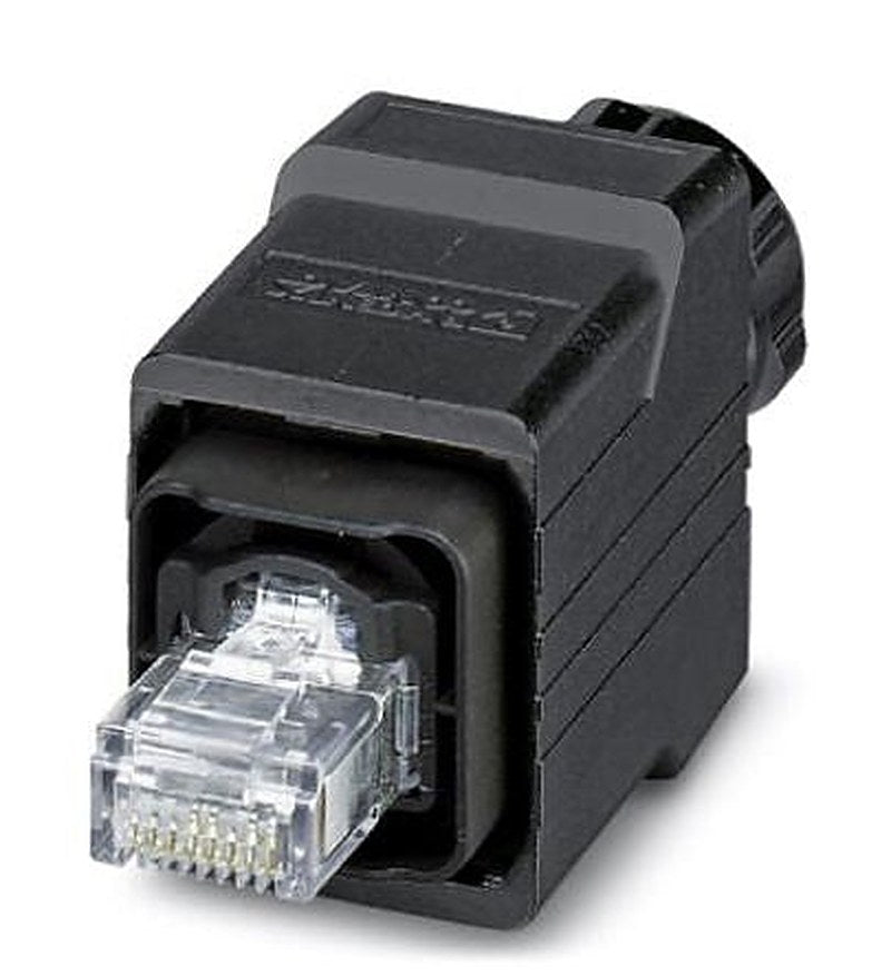 Phoenix Contact VS-PPC-C1-RJ45-POBK-PG9-8Q5 Series RJ45 Connector Male, Cable, Cat5 Shielded Straight 1 Port 8 Way