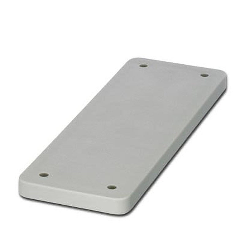 Phoenix Contact Polyamide Cover Plate Type B24, 52mm W, 150 mm L for Use with Panel Cutouts