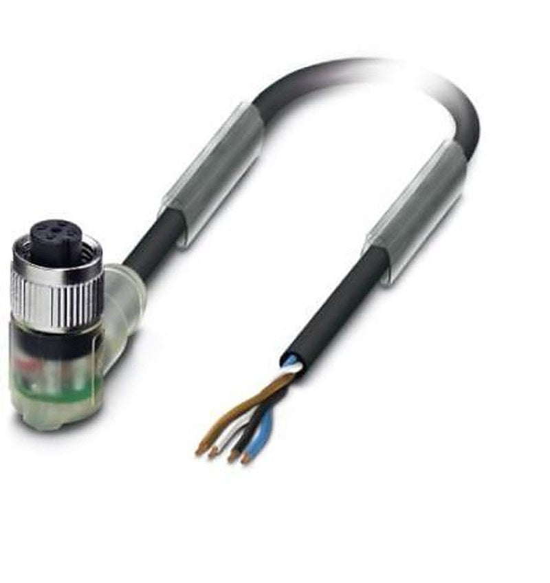 Phoenix Contact Female 4 way M12 to Sensor Actuator Cable, 1.5 m