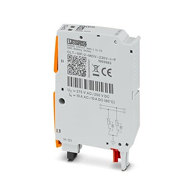 Phoenix Contact, 1669 Surge Suppressor Unit 275V Maximum Voltage Rating 6 kA Maximum Surge Current