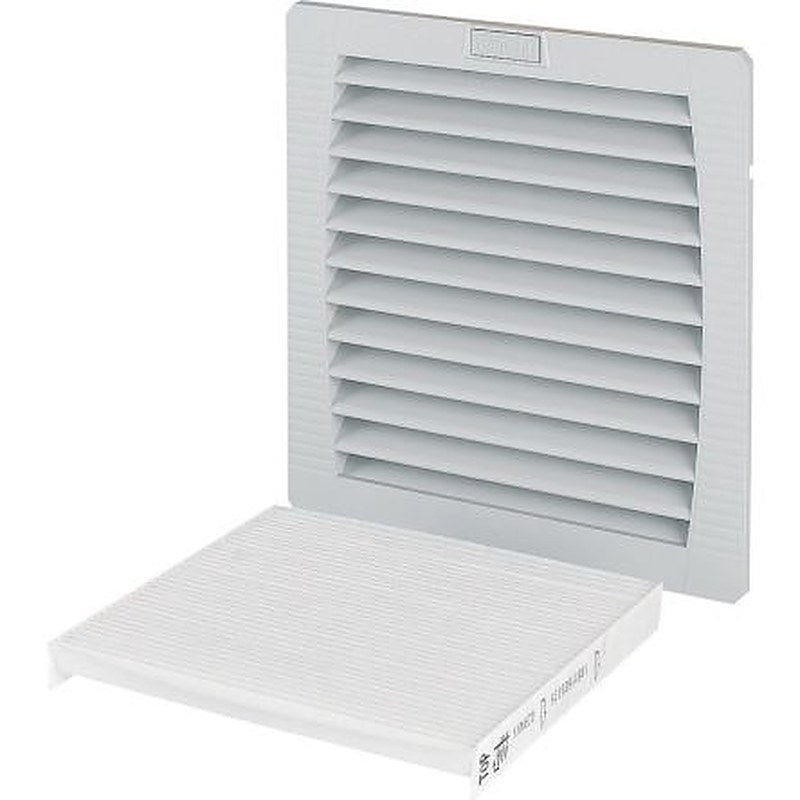 Eaton xEffect E-FAN Series Filter Fan, 230V ac, 240 V ac, AC, 110 m³/h Filtered, 110 m³/h Unimpeded, IP55, 202 mm, 202