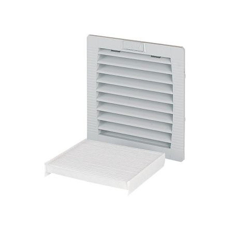 Eaton xEffect E-FAN Series Fan Filter for 125 x 125 mm Fans, Plastic Filter, Plastic Frame, 26 mm 145mm 26 mm