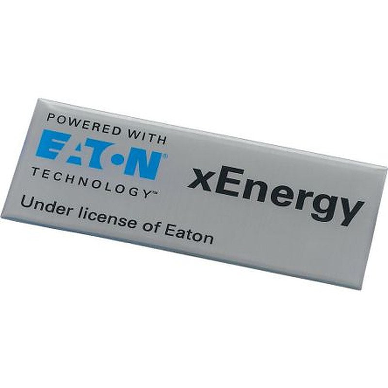 Eaton xEnergy Series Plastic Branding Sticker for Use with Eaton xEnergy Main LV Switchgear 60 mm x 3 mm x 150mm