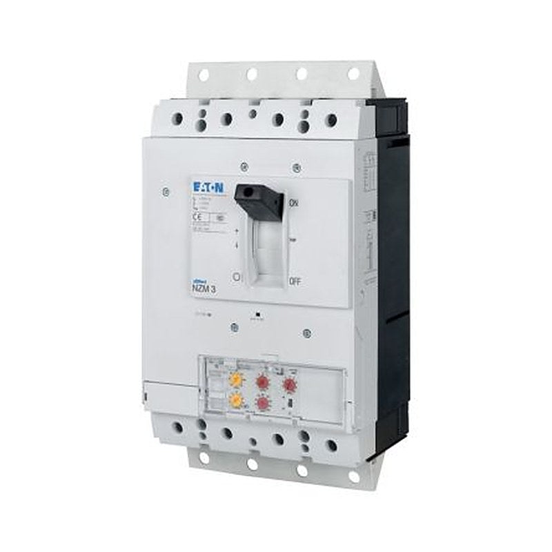 Eaton, NZM, NZM Molded Case Circuit Breaker 4-Pole 400A, Breaking Capacity 5 kA, Plug-in