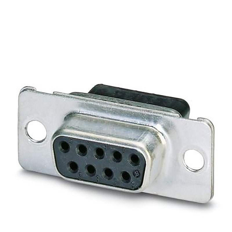 Phoenix Contact VS-09-BU-DSUB-CD-B 9 Way Straight Screw D-Sub Connector, with Screw Female