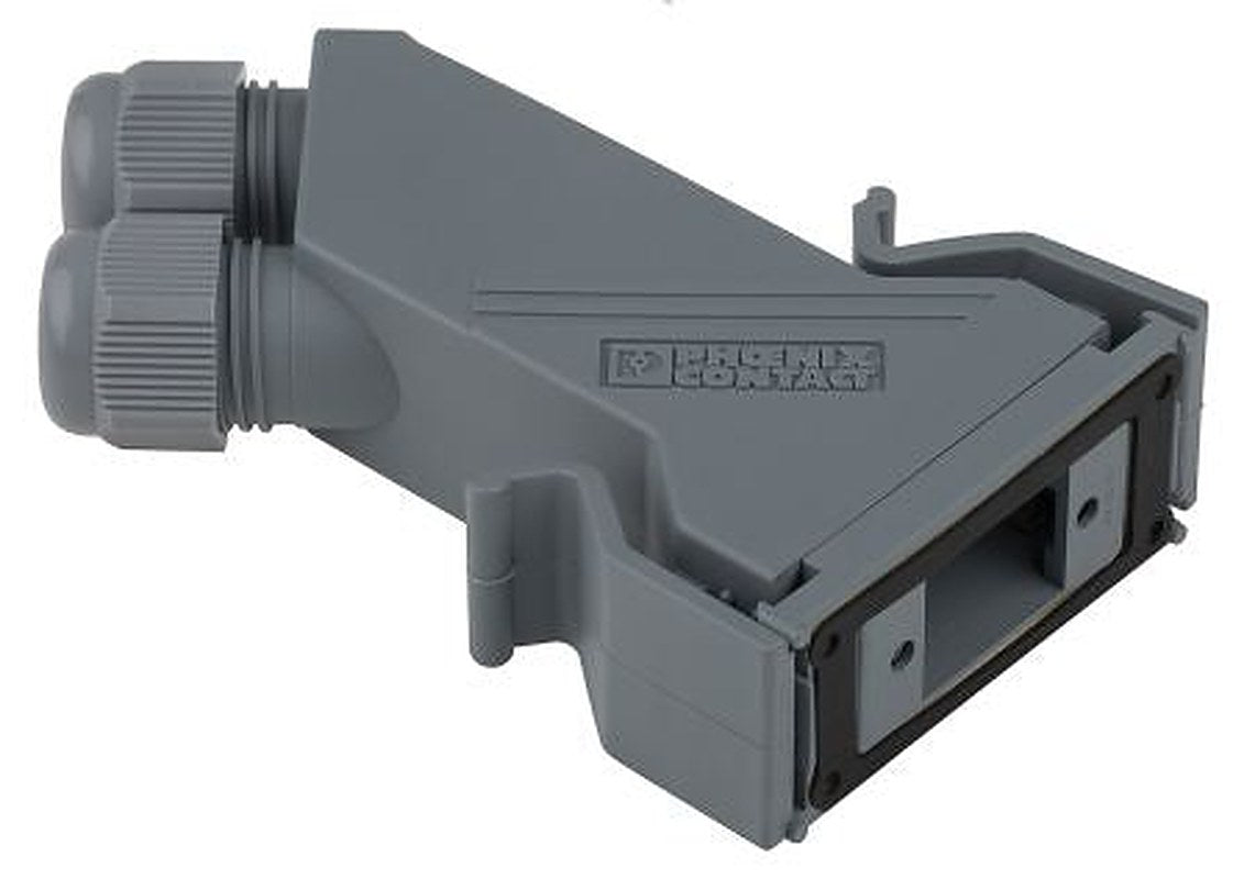 Phoenix Contact VS-09-SET-STD Series Polyamide 45° D-Sub Backshell, 9 Way