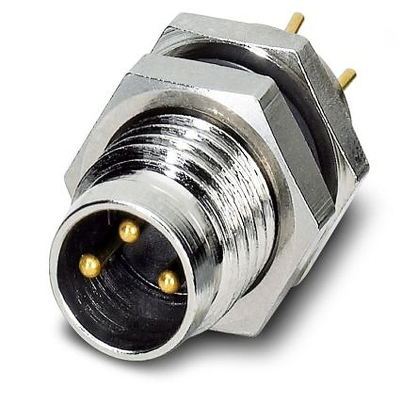 Phoenix Contact Circular Connector, 3 Contacts, Panel Mount, M8 Connector, Plug, Female, IP67, SACC Series