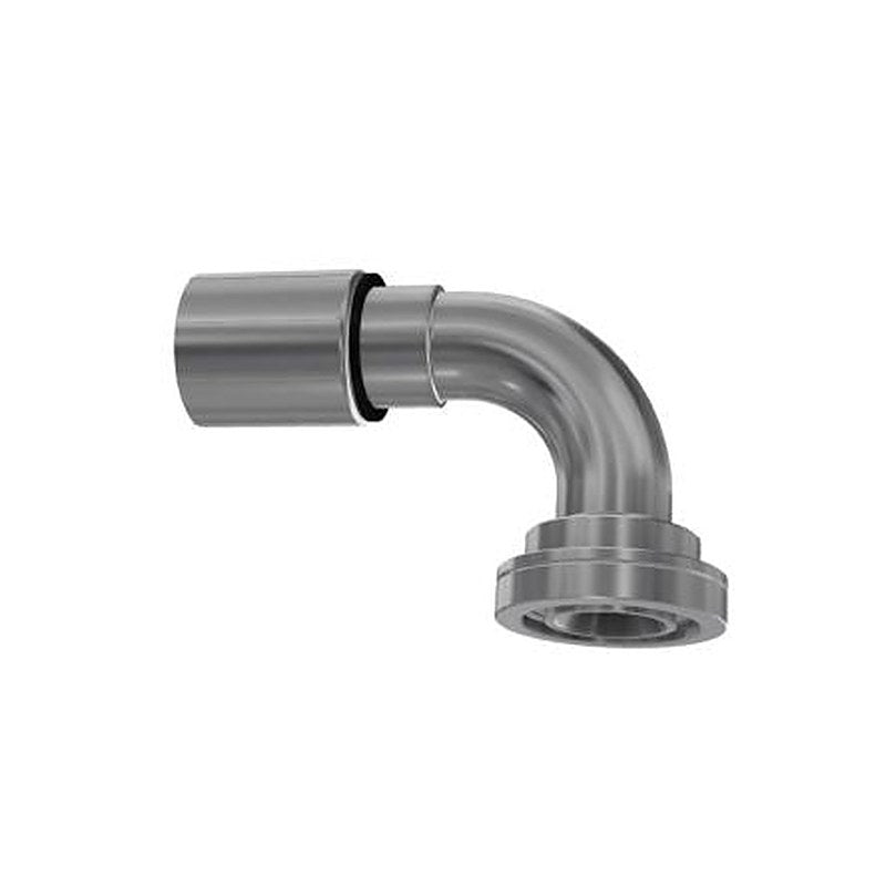 Parker, 16N48-8-8 Stainless Steel Steel Hydraulic Fitting, Female SAE 12.7 mm, 90 ° 12.7mm
