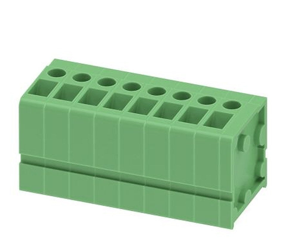 Phoenix Contact FRONT 2.5-V/SA 5/8 Series PCB Terminal Block, 8-Contact, 5 mm Pitch, 1 Row, 1700710