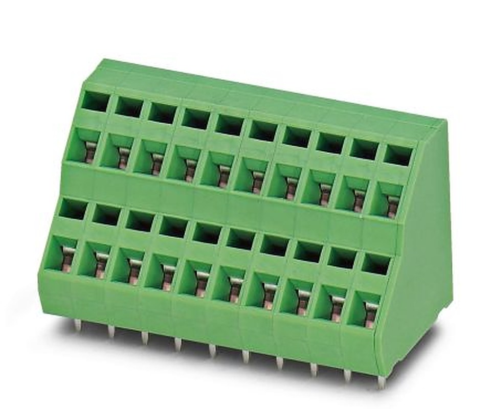 Phoenix Contact ZFKKDSA 1.5-5.08-20 Series PCB Terminal Block, 20 Contact(s), 5.08 mm Pitch, 2 Row