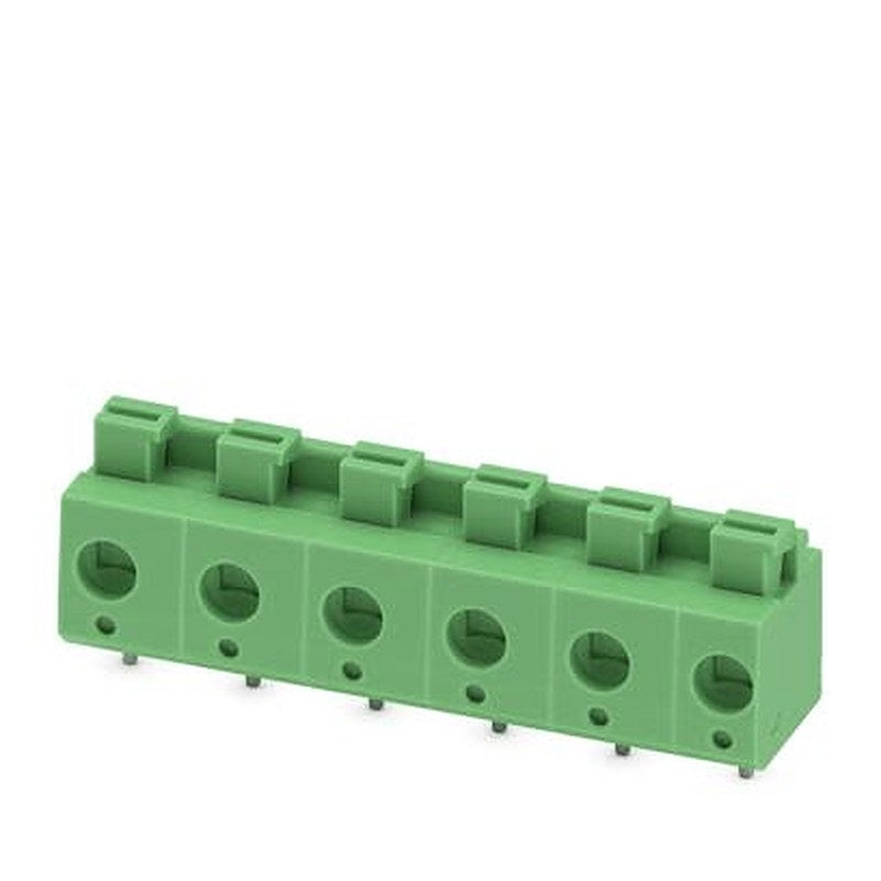 Phoenix Contact PTS Series PCB Terminal Block, 6-Contact, 7.5 mm Pitch, Wave Soldering Mount, 1 Row