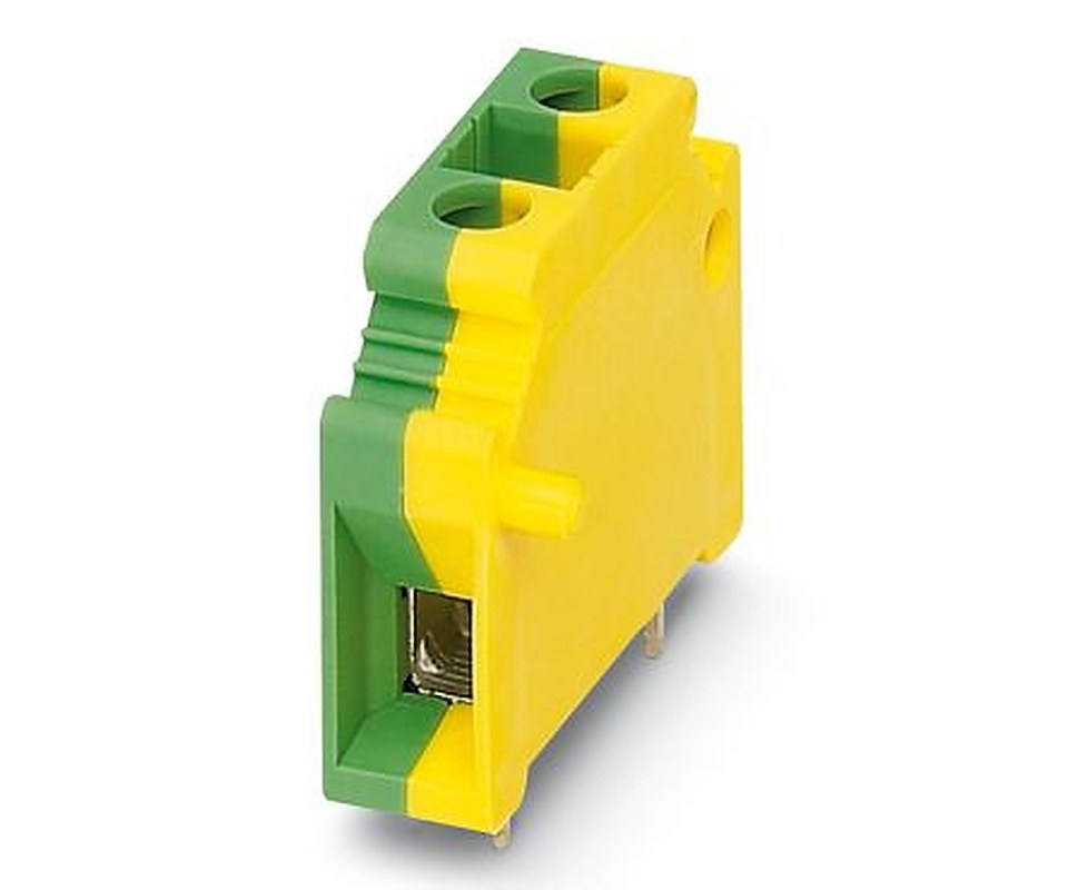 Phoenix Contact KDS10-PE/SO Series Horizontal PCB Terminal Block, 1 Contact(s), 10 mm Pitch, 1 Row
