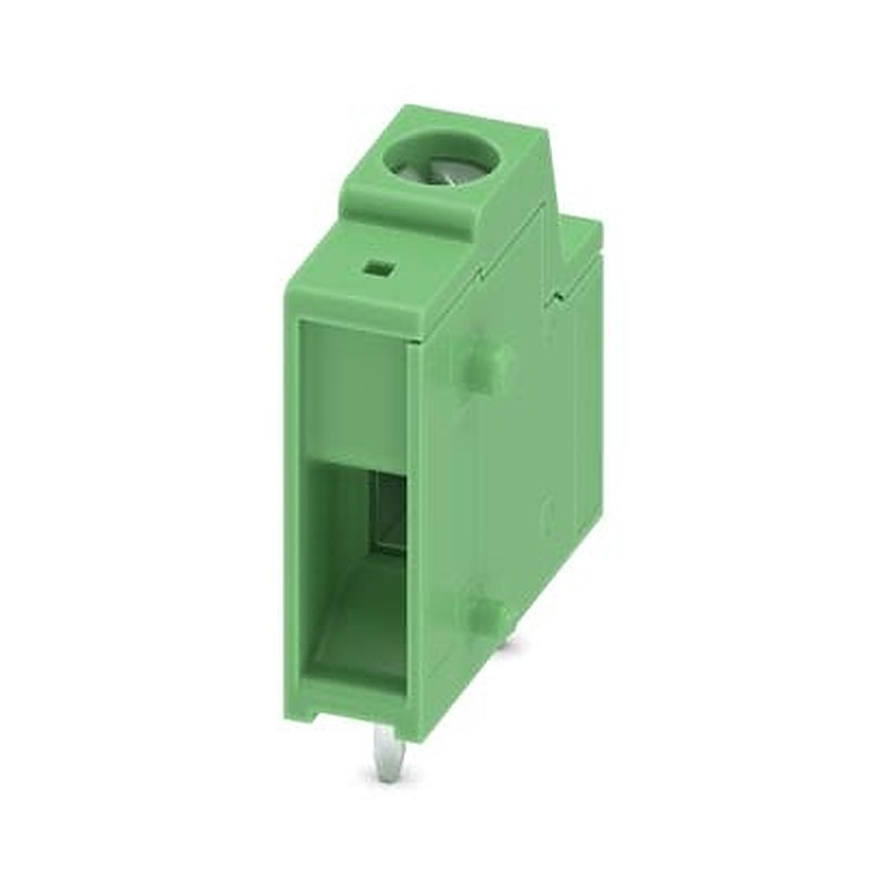 Phoenix Contact PCB Terminal Block, 1-Contact, 5 mm Pitch, Wave Soldering Mount, 1 Row
