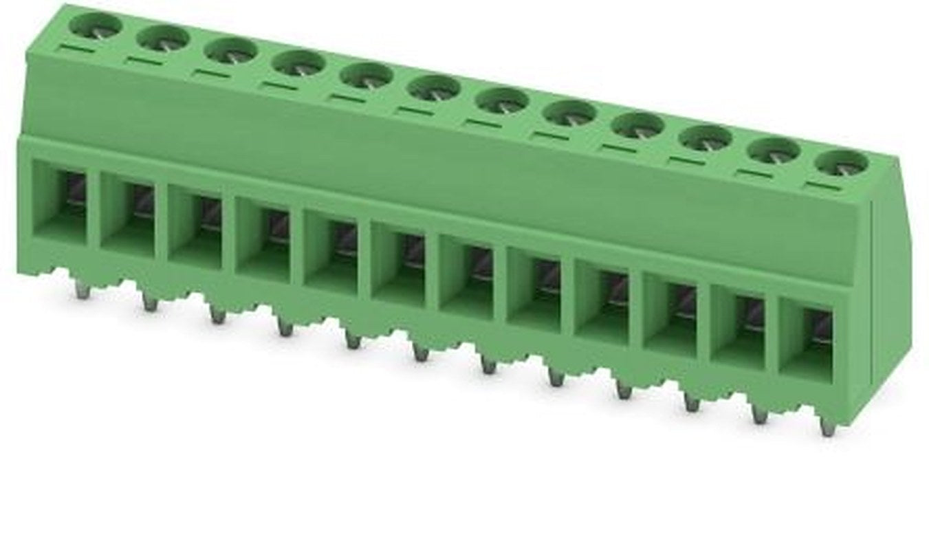 Phoenix Contact MKDSD 1.5/12-3.81 Series Horizontal PCB Terminal Block, 12 Contact(s), 3.81 mm Pitch, 1 Row