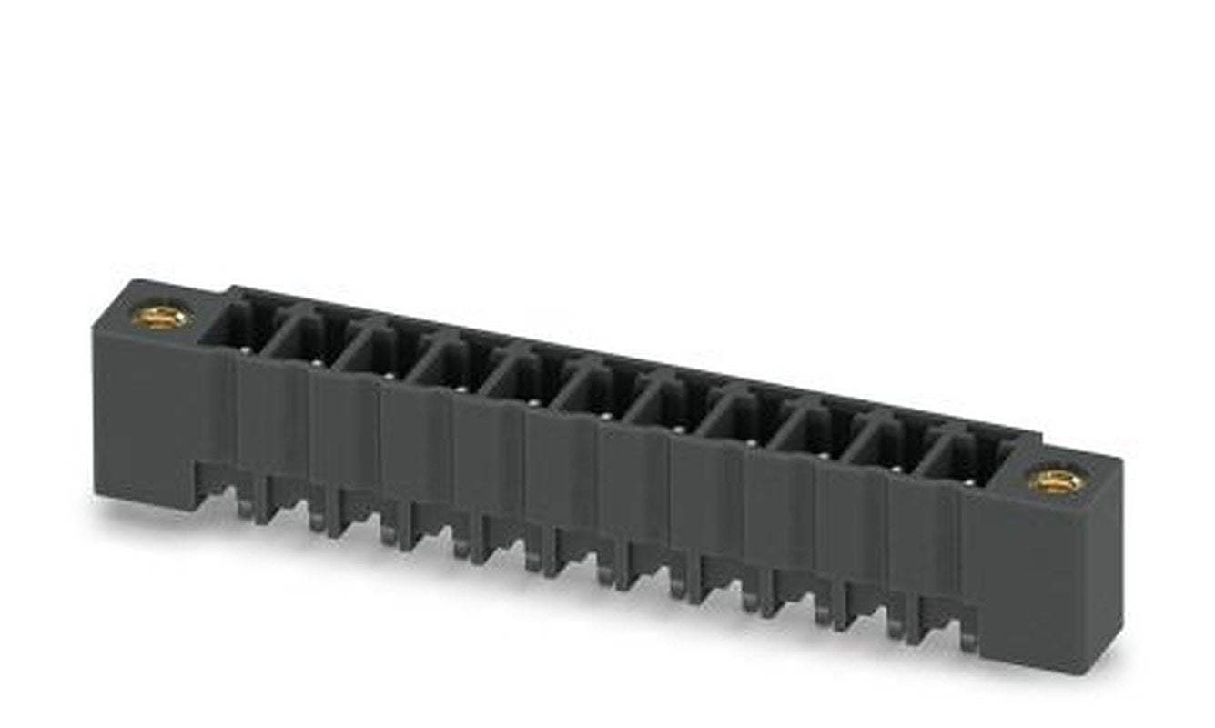 Phoenix Contact MCV 1.5/11-GF-3.81 P14 THR Series Pluggable Terminal Block, 11-Contact, 3.81 mm Pitch, 1 Row, 1707308