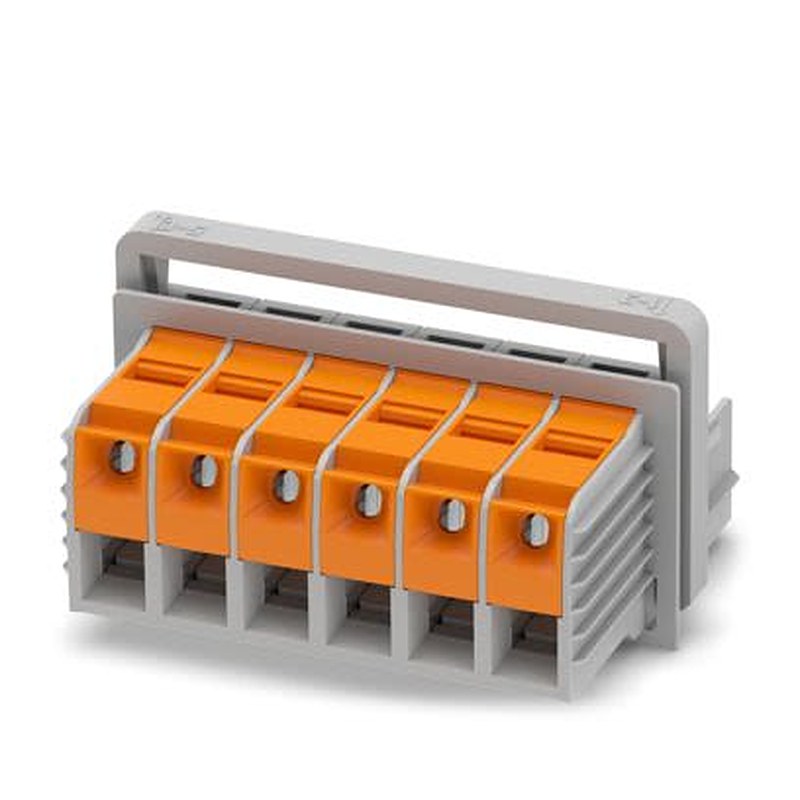 Phoenix Contact TW Series Panel Feed Through Terminal Plug, 6-Contact, 20 mm Pitch, Panel, 1 Row
