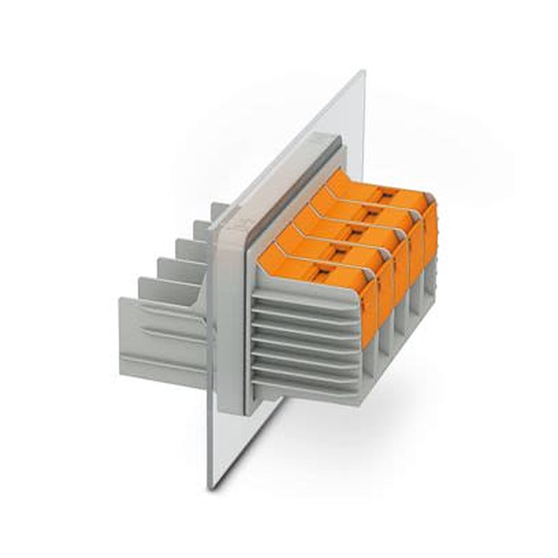 Phoenix Contact TW 95/.-CL Series PCB Terminal Block, 10-Contact, 26 mm Pitch, Panel, 1 Row