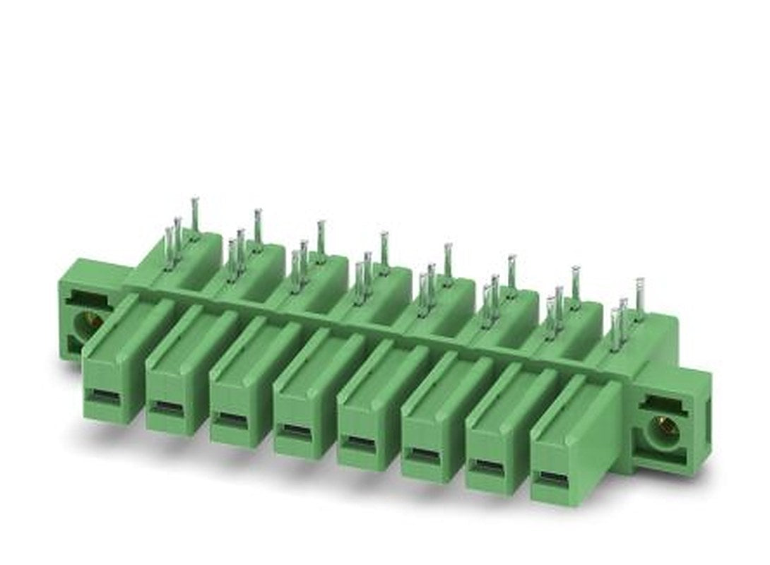 Phoenix Contact IPC 5/ 8-GFU-7.62 Series Pluggable Terminal Block, 8-Contact, 7.62 mm Pitch, 1 Row, 1708776