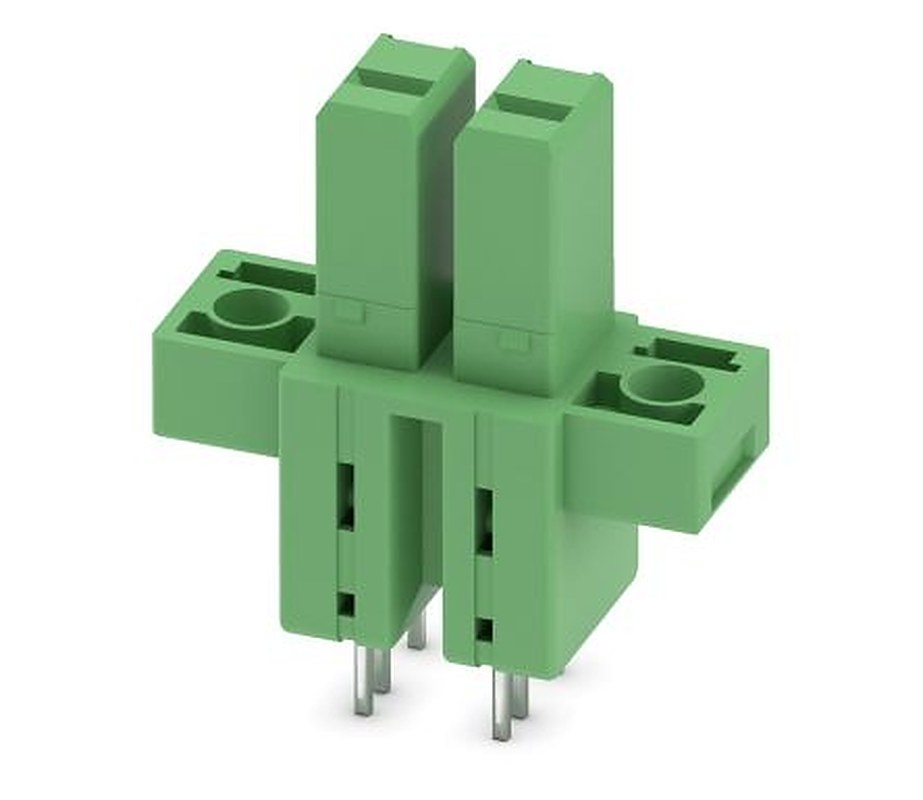 Phoenix Contact IPCV 5/ 2-GF-7.62 Series Vertical Pluggable Terminal Block, 2 Contact(s), 7.62 mm Pitch, 1 Row