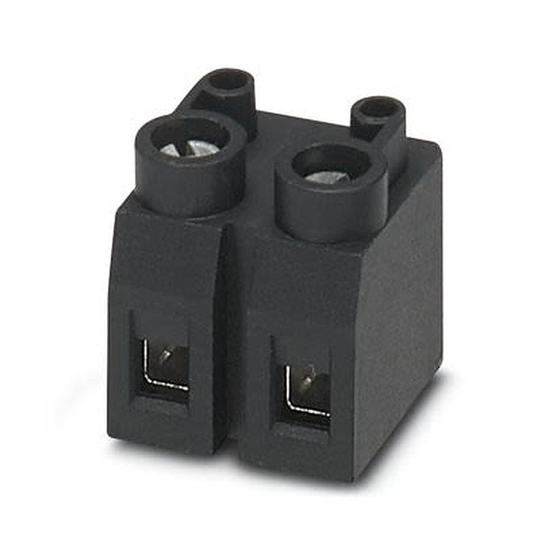 Phoenix Contact PCB Terminal Block, 2-Contact, 7.5 mm Pitch, Wave Soldering Mount, 1 Row