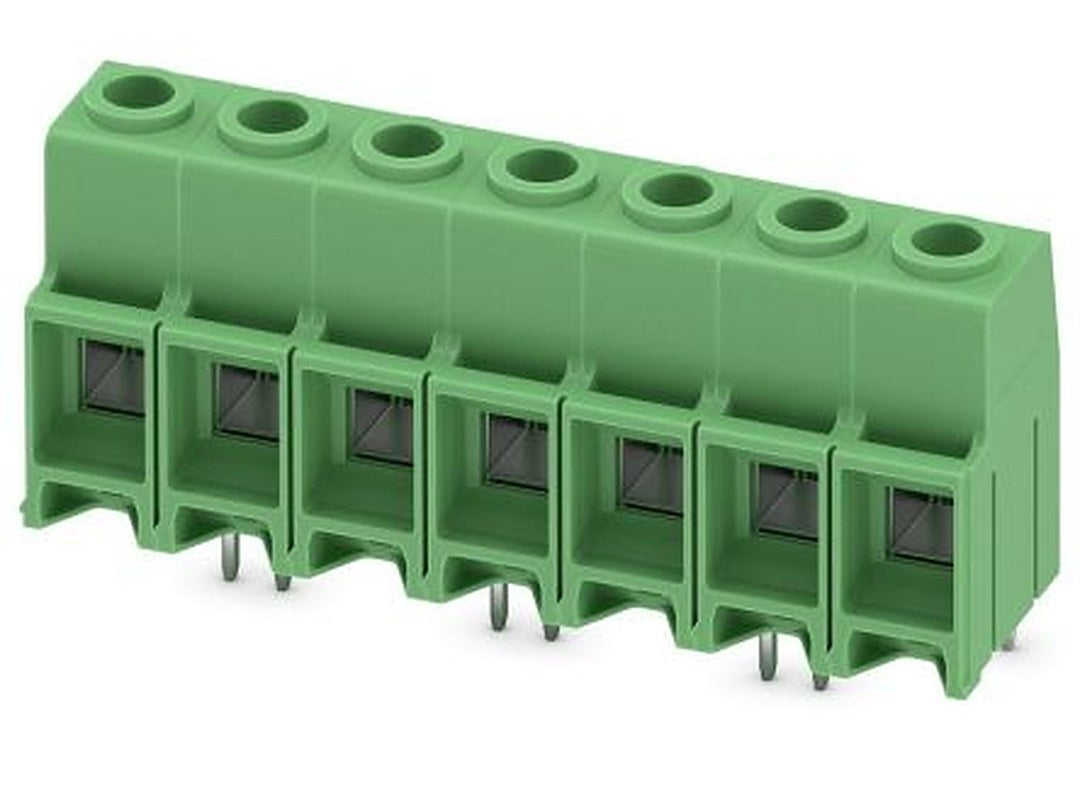 Phoenix Contact MKDS 10 HV/ 7-ZB-10.16 Series PCB Terminal Block, 7 Contact(s), 10.16 mm Pitch, 1 Row